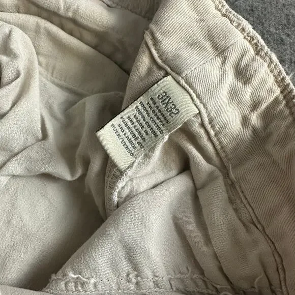 VTG American Eagle Destroyed Cargo Pants Sz 31x32 Y2K Grunge Streetwear Tattered - Picture 5 of 10